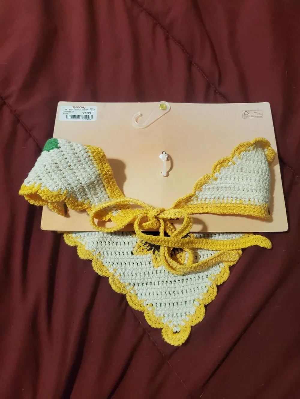 Sunflower bandana